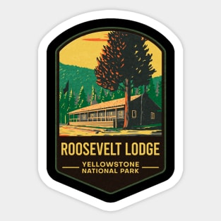 Roosevelt Lodge Yellowstone National Park Sticker